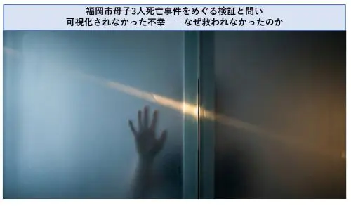 福岡市母子3人死亡事件をめぐる検証と問い可視化されなかった不幸なぜ救われなかったのか
