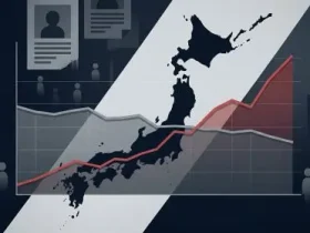 子どもの行方不明は増えていないだが問題は消えていない│構成変化と略取誘拐の増加を分けて読むアイキャッチ画像日本列島の背景、行方不明捜索チラシのイメージ画と折れ線グラフのイメージ画