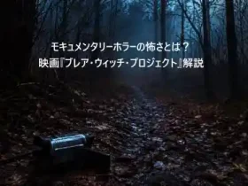 モキュメンタリーホラーの怖さとは～映画ブレアウィッチプロジェクト解説
