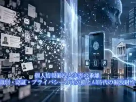 個人情報漏洩と実害の乖離識別認証プライバシーの再分節とAI時代の漏洩耐性