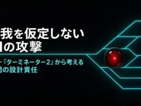 自我を仮定しないAIの攻撃ターミネーター2から考える人間の設計責任